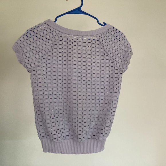 Anthropologie Weston Dara Knit Cutout Pullover - Picture 3 of 4